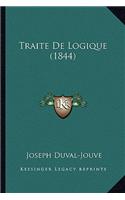 Traite De Logique (1844)