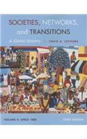 Societies, Networks, and Transitions, Volume 2: A Global History Since 1450