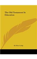 Old Testament in Education