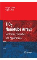 Tio2 Nanotube Arrays