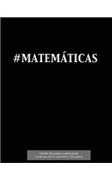 #MATEMÁTICAS Libreta de papel cuadriculado, cuadrados de 0,5 centémetros, 120 páginas