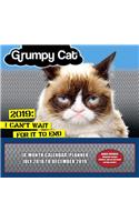 Grumpy Cat: 18-Month Wall Calendar/Planner - 2019
