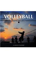 Volleyball Calendar 2017: 16 Month Calendar
