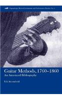 An Annotated Bibliography of Guitar Methods, 1760-1860