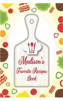 Madison's Favorite Recipes Book