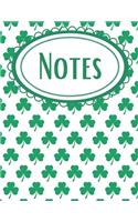 Shamrock Irish School Composition Notebook