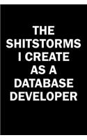 The Shitstorms I Create As A Database Developer