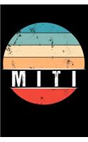 Miti: 100 Pages 6 'x 9' -Dot Graph Paper Journal Manuscript - Planner - Scratchbook - Diary