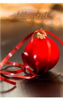 Address Book: Lovely Christmas Design, Best way to Track Addresses, Email, Mobile, Work & Home Phone Numbers, and easily Tabbed in Alphabetical Order ( Special ch