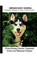 Siberian Husky Journal