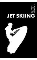 Jet Skiing Notebook: Blank Lined Jet Skiing Journal for Jet Skier and Instructor