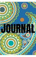Paisley Background Lined Writing Journal Vol. 19: Promoting Creativity Through Journaling...One Day at a Time(19 Paisley)