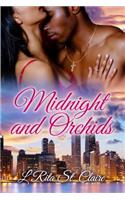 Midnight And Orchids