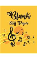 Blank Staff Paper