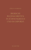 Iberische Bleiinschriften in Südfrankreich Und Im Empordà