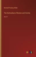 Horticulture of Boston and Vicinity