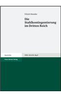 Stahlkontingentierung Im Dritten Reich