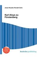 Karl Aloys Zu Furstenberg