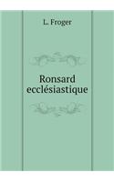 Ronsard Ecclésiastique
