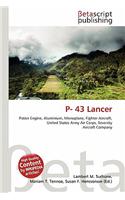 P- 43 Lancer: (English)