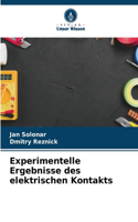 Experimentelle Ergebnisse des elektrischen Kontakts