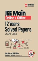 JEE MAIN Online + Offline 12 Years Solved Papers 20242013