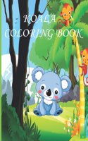 Koala Coloring Book