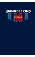 Wannsee Kind Notizbuch, Reise Tagebuch