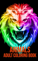 Animals Adult Coloring Book