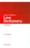 Mozley & Whiteley's Law Dictionary, 12th Edition