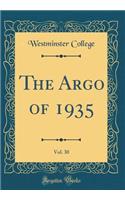 The Argo of 1935, Vol. 30 (Classic Reprint)