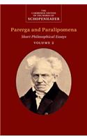 Schopenhauer: Parerga and Paralipomena: Volume 2