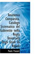 Anatomia Comparata. Catalogo Sistematico del Gabinetto Nella Regia Universitan Degli Studi Di Napoli