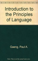 Introduction to the Principles of Language