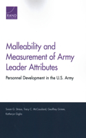 Malleability and Measurement of Army Leader Attributes