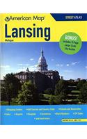 Lansing Michigan Street Atlas: (American Map)