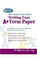 Writing Your A+ Term Paper