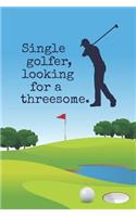 Single Golfer, Looking For A Threesome