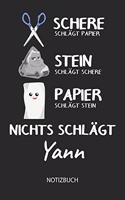 Nichts schlägt - Yann - Notizbuch