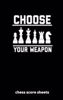 Chess Score Sheets