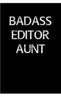 Badass Editor Aunt