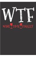 Wine Drinking WTF Notebook Journal