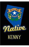 Nevada Native Kenny: College Ruled Composition Book