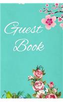 Guest Book: Birthday, Bridal Shower, Wedding, Baby Shower, And Anniversary: Guestbook Perfect For Retirement, Funeral Or Memorial Service