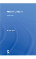 Modern Land Law