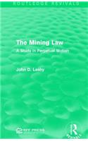 The Mining Law