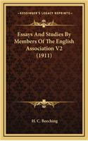 Essays and Studies by Members of the English Association V2 (1911)