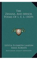 Zenana, And Minor Poems Of L. E. L. (1839)