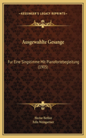 Ausgewahlte Gesange