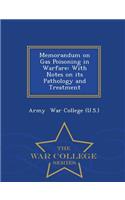 Memorandum on Gas Poisoning in Warfare